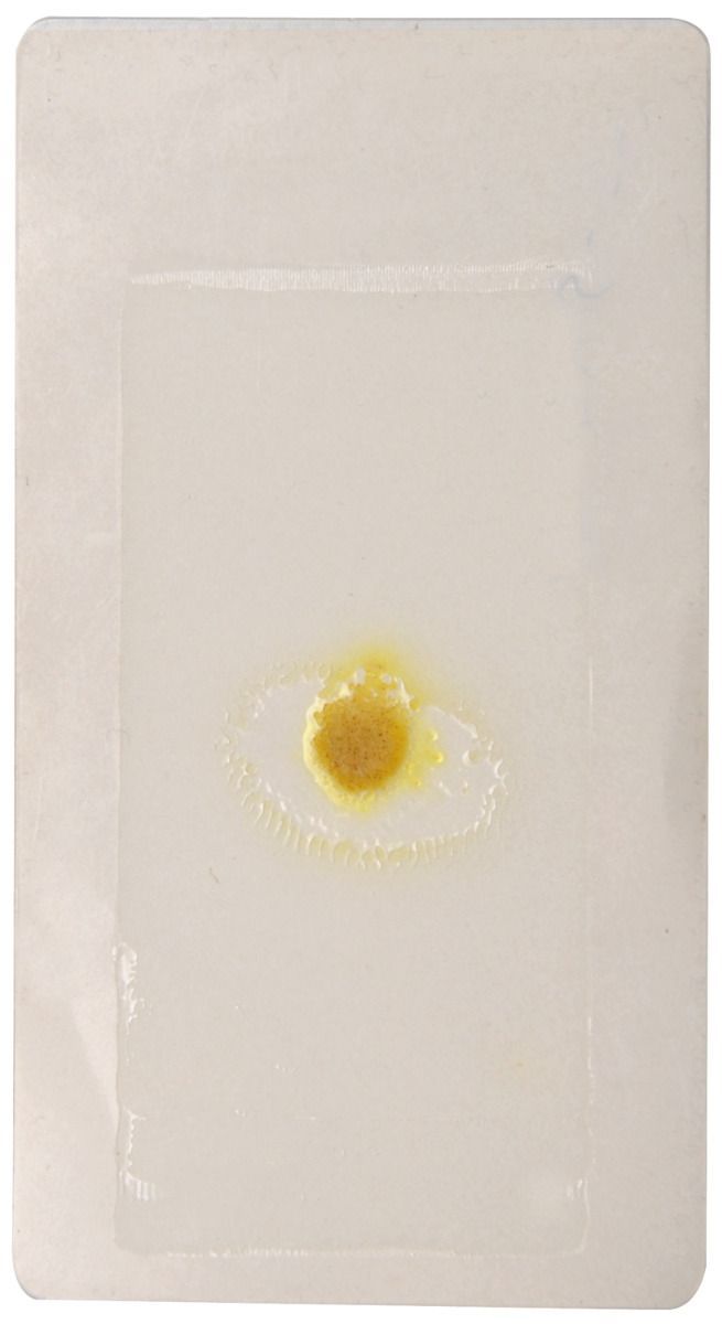 Klebeboden Kunststoff 126mm x 60mm transparent