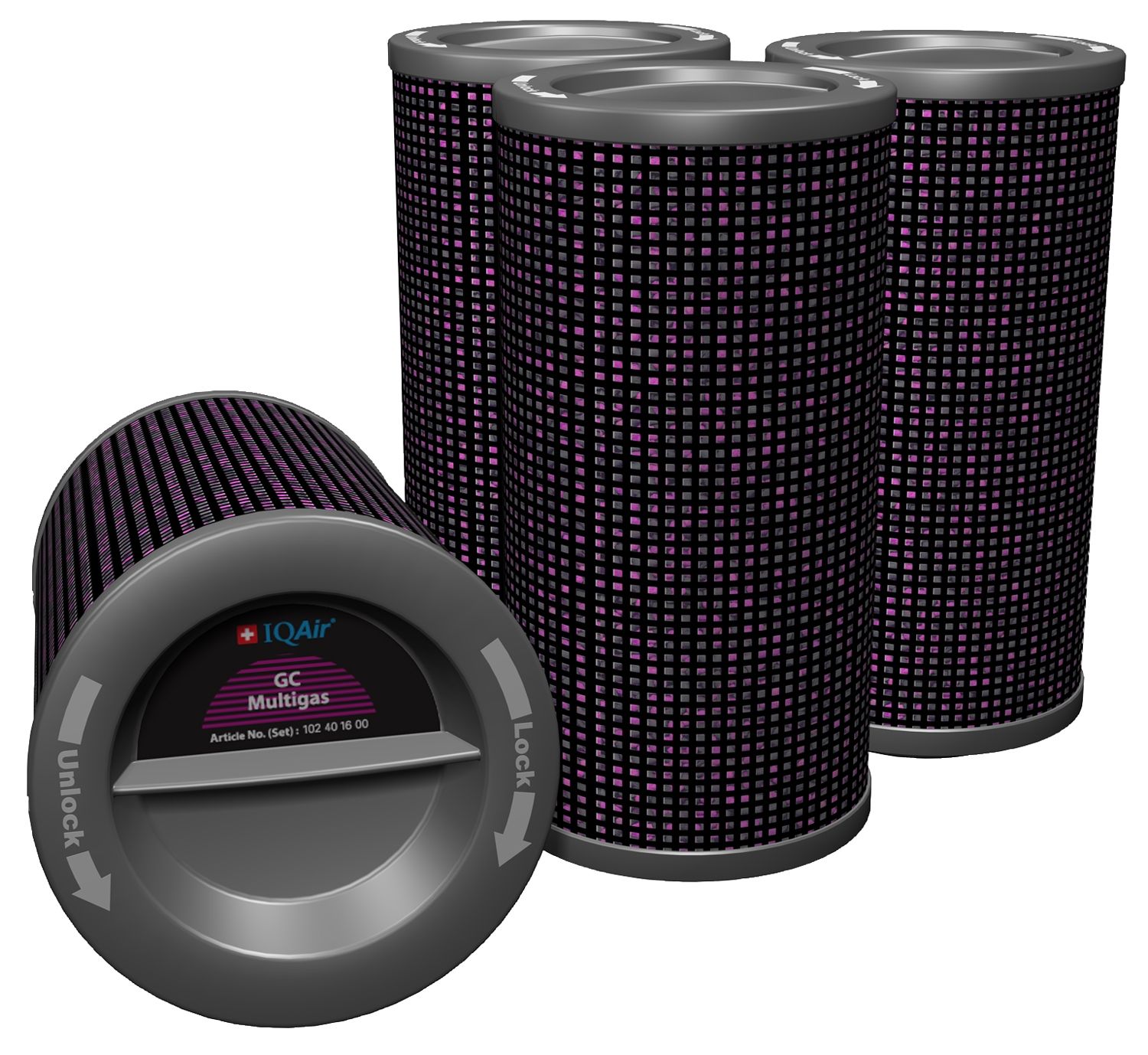 GC MultiGas™ Filterpatronen-Set