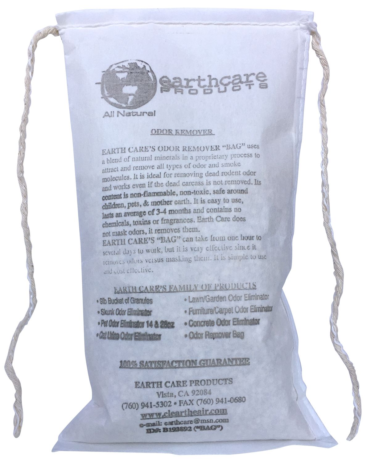 Earth Care Geruchsentferner-Kissen