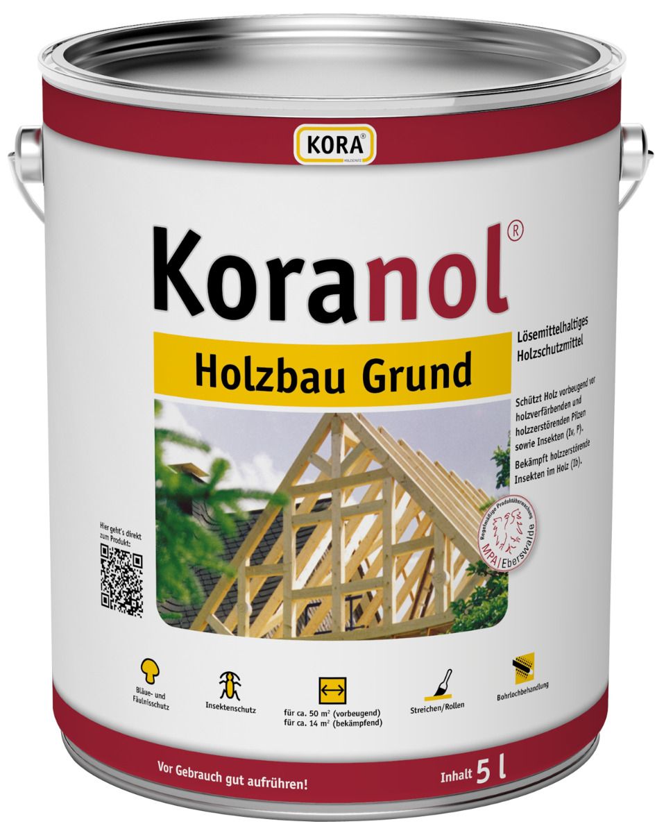 Koranol® Holzbau Grund 5 Liter