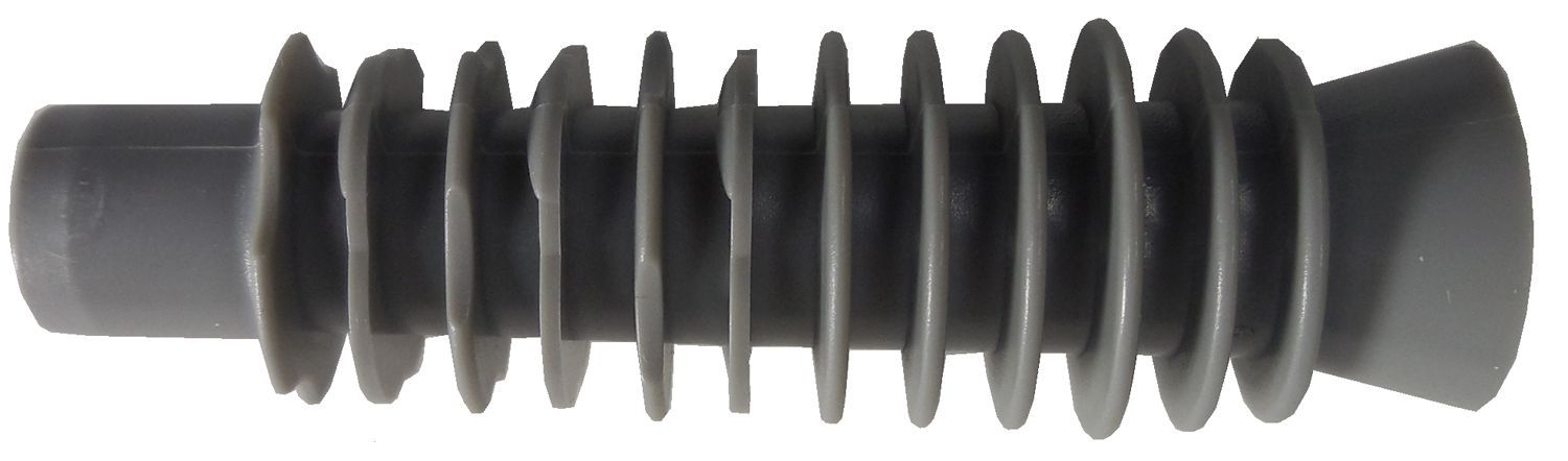 Mauer Injektor 18mm grau mit Kopf