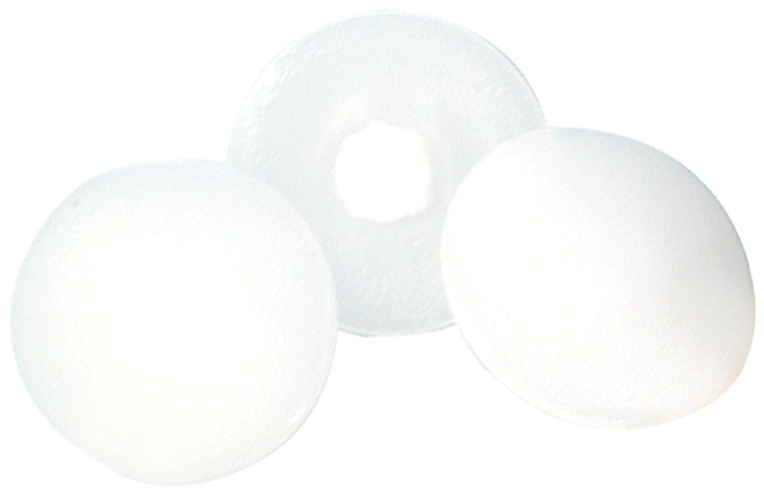 Mauer Injektor 18mm Verschlusskappe weiss