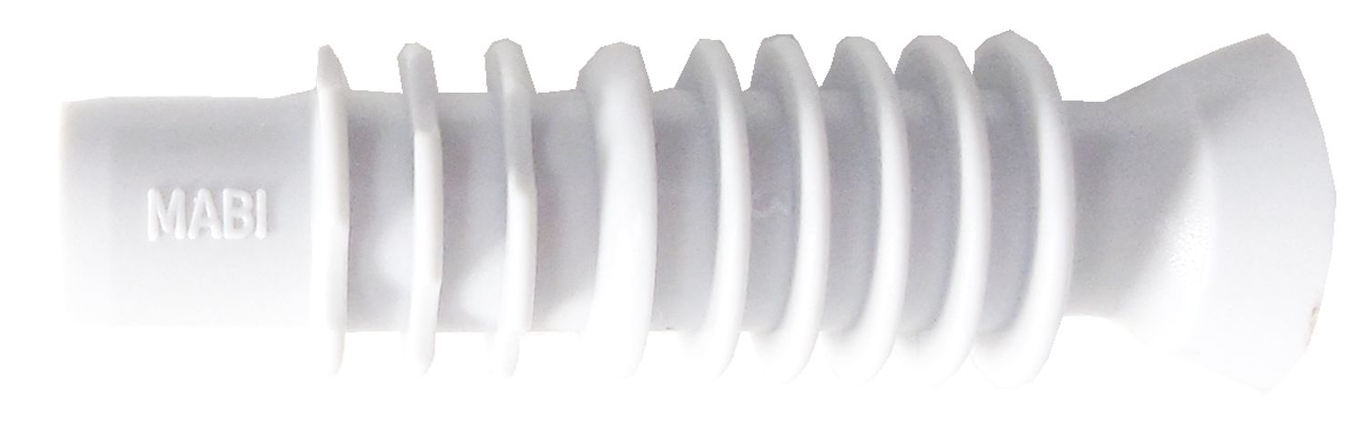 Mauer Injektor 12mm ohne Kopf weiss