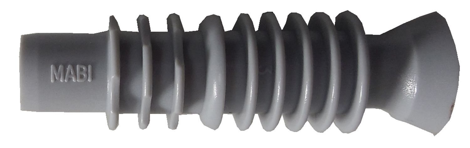 Mauer Injektor 12mm ohne Kopf grau