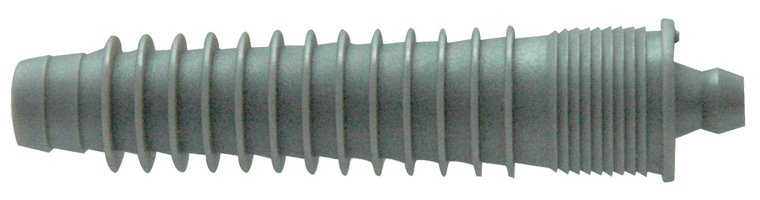 Mauer Injektor 12mm mit Kopf grau