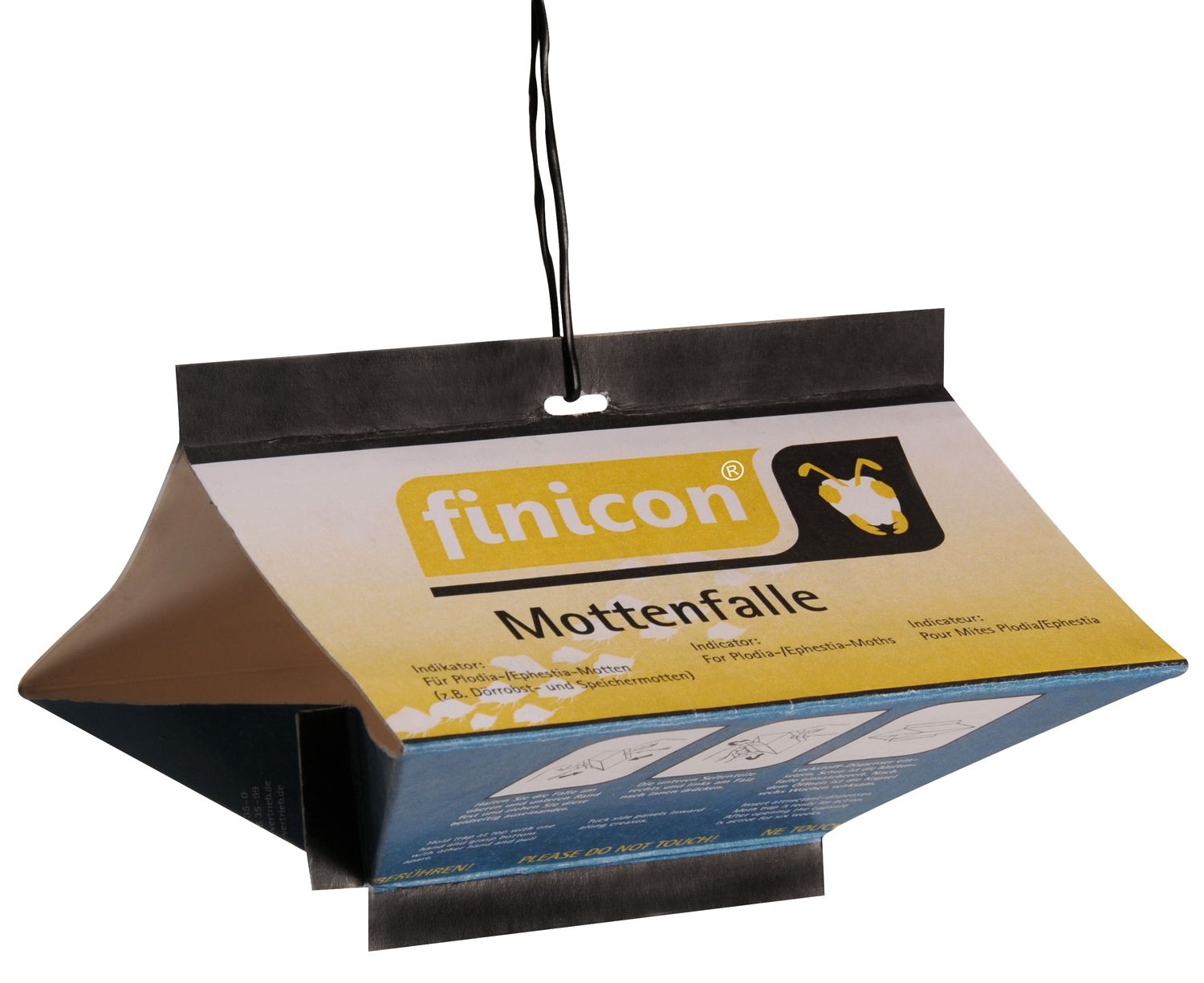 finicon® Mottenfalle (rautenform grün-gelb)