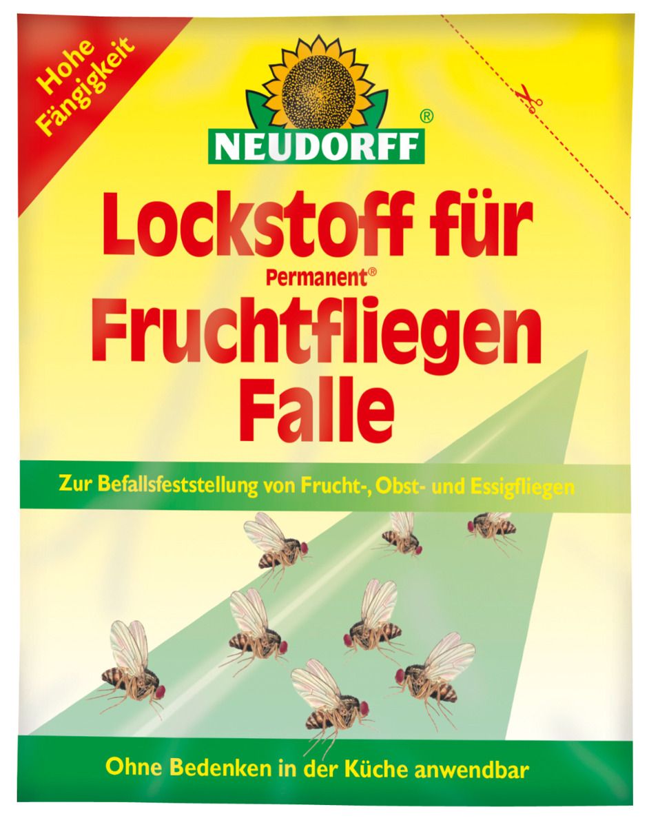 Neudorff Permanent® Fruchtfliegenfalle Lockstoff