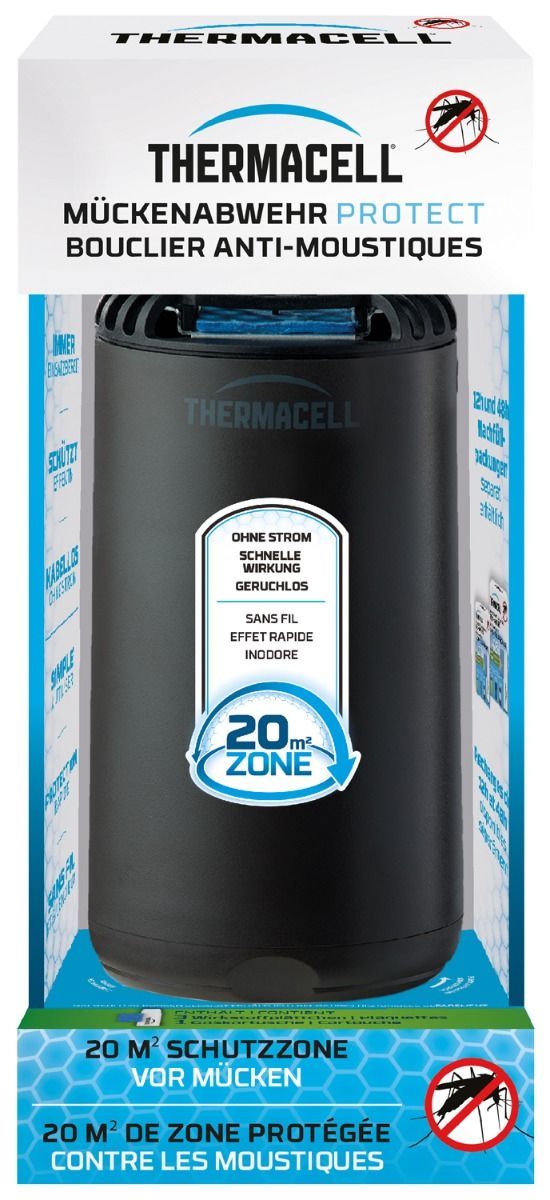 Thermacell® Mückenabwehr Protect matt schwarz