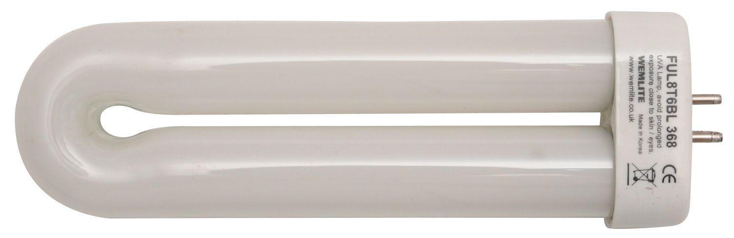 Ersatzröhre, 8 Watt U-Röhre