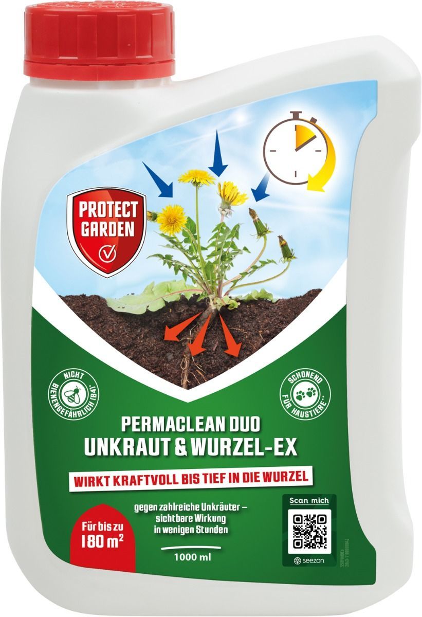 Protect Garden Permaclean Duo Unkraut & Wurzel-Ex Konz. 1 Liter