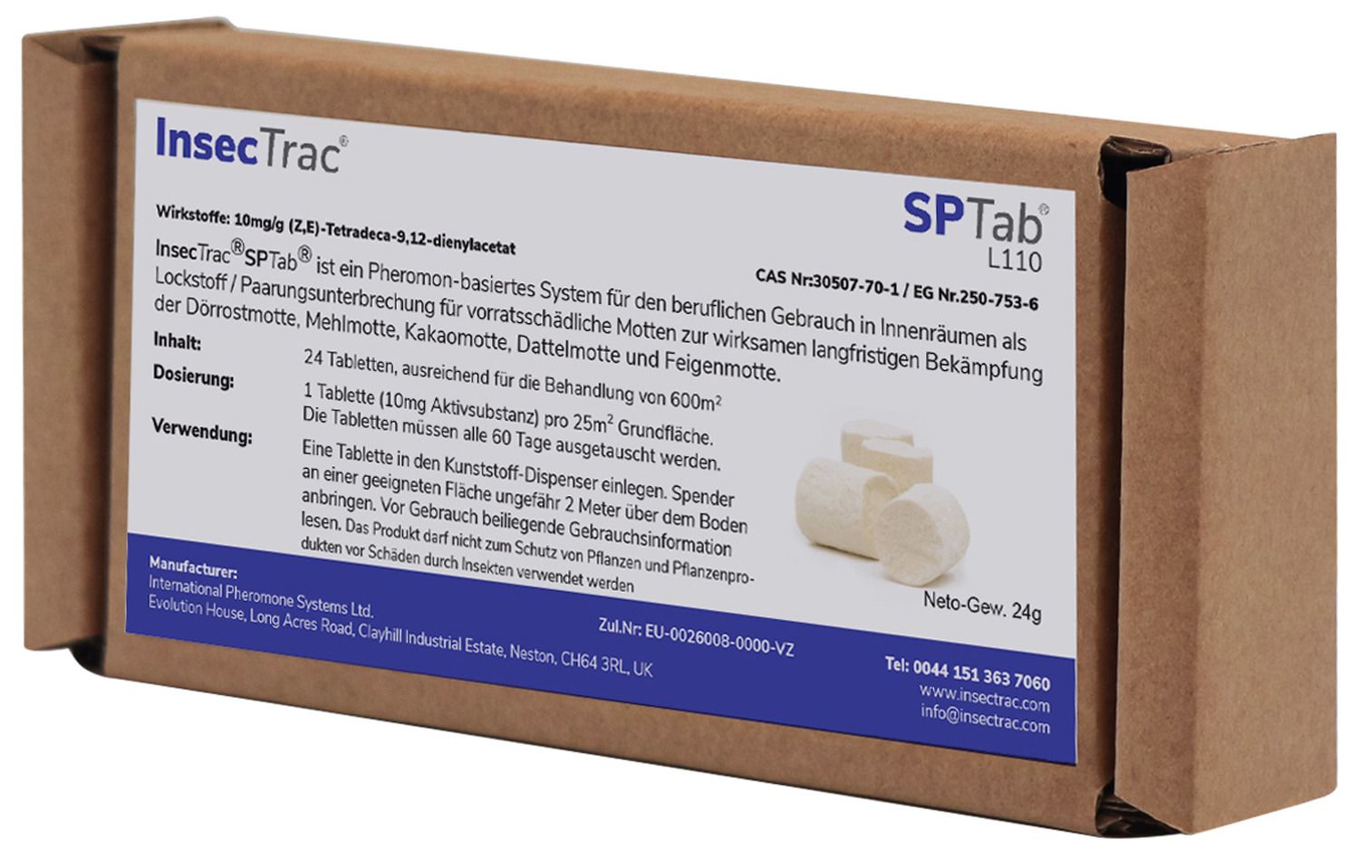 Insectrac® SPTab® (Exosex)