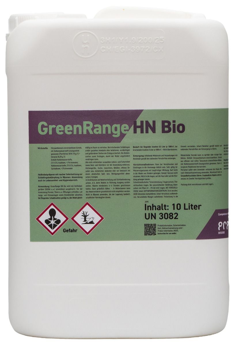GreenRange HN Bio 10 Liter