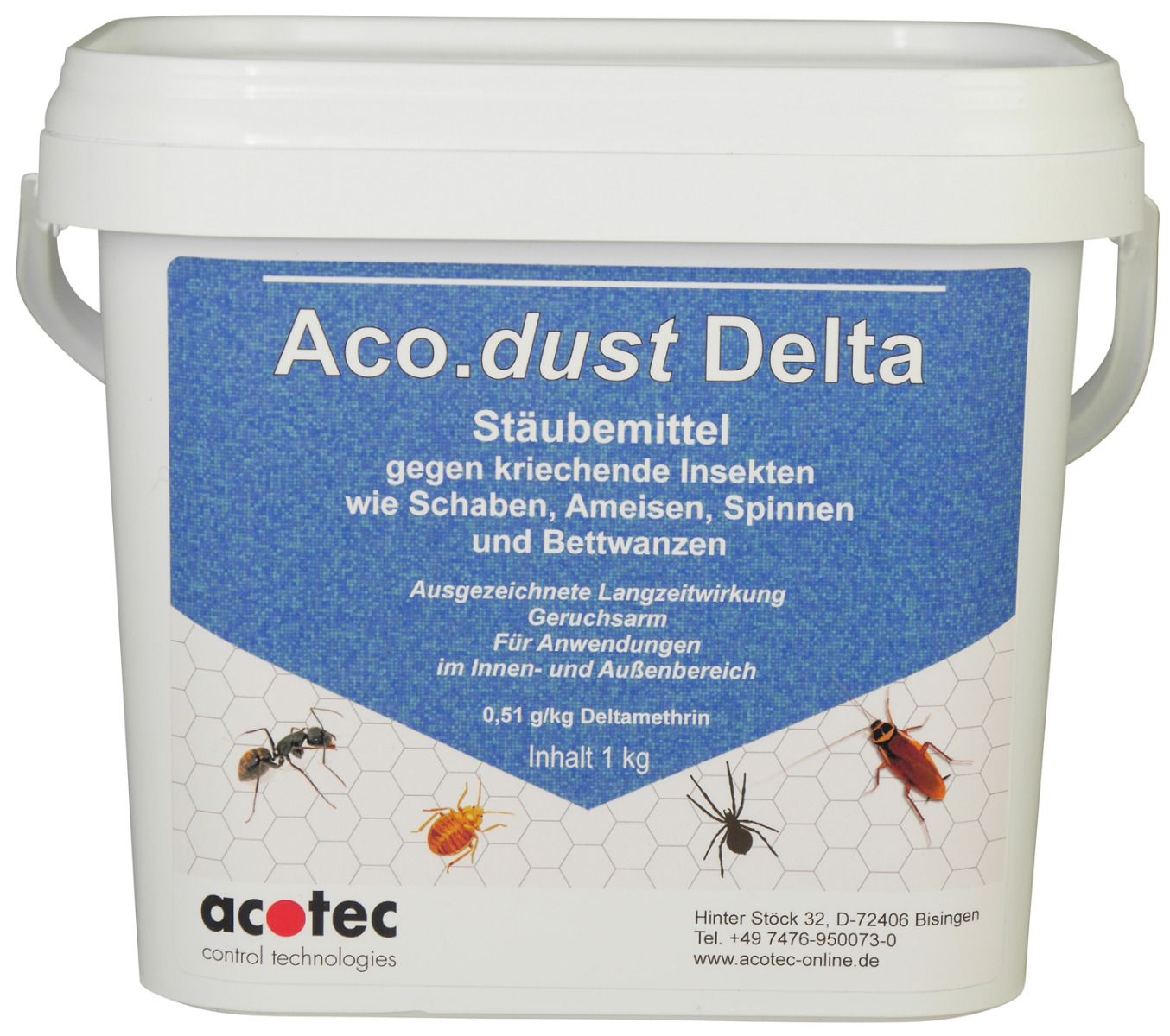 Aco.dust Delta, 1 Kg Eimer