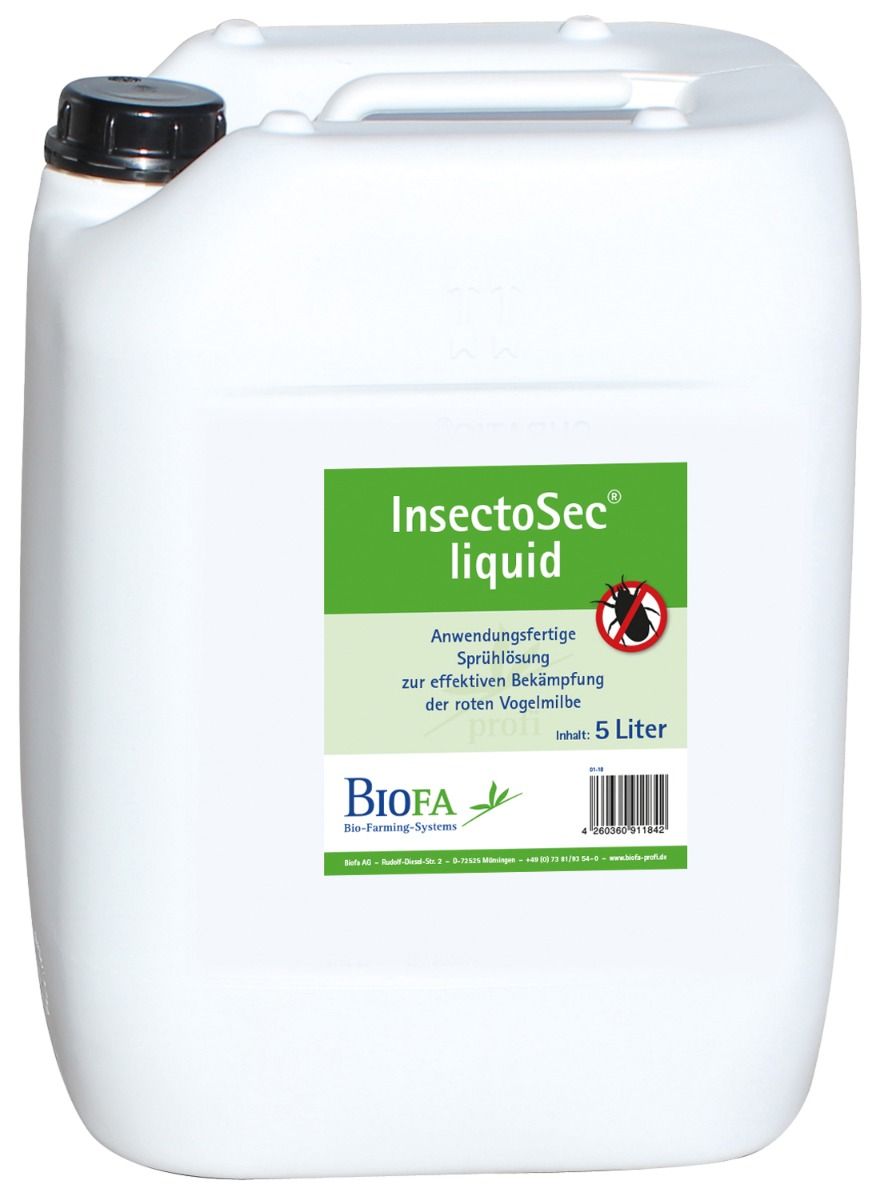 InsectoSec® - Liquid 5 Liter Nachfüllkanister