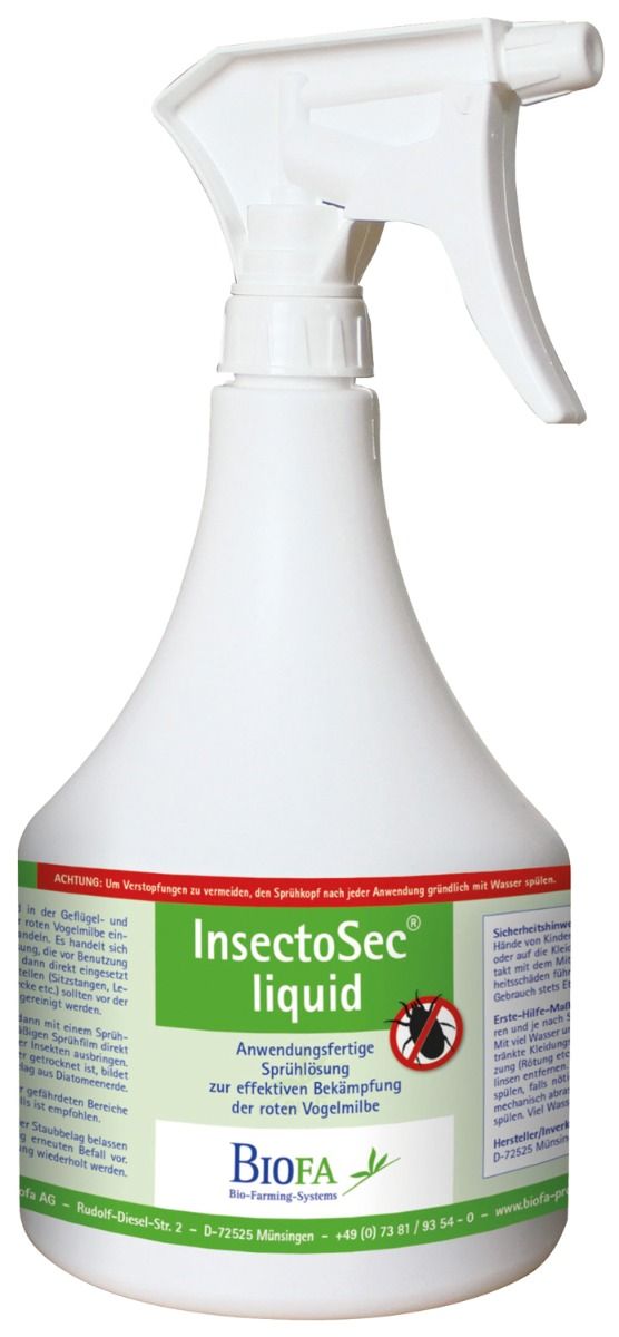InsectoSec® - Liquid 1000 ml Pumpsprühflasche