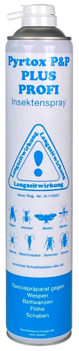 Pyrtox-P&P PLUS Profi Insektenspray, 750 ml