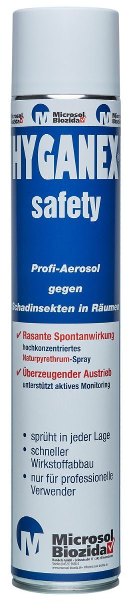 HYGANEX®-safety Profi-Aerosol-NXT 750ml