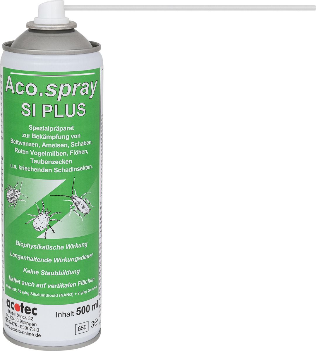 Aco.spray SI PLUS, 500ml - 12 Dosen