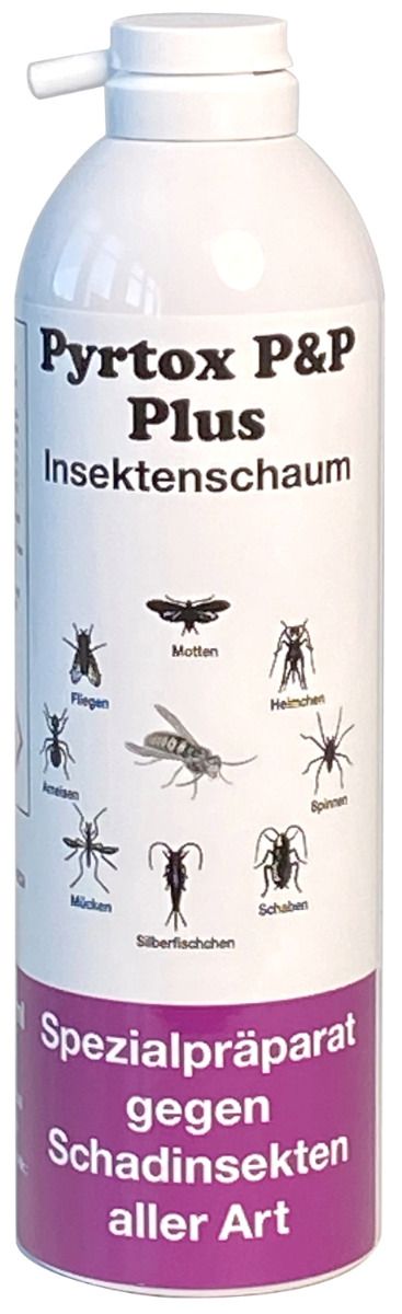 Pyrtox-P&P PLUS Insektenschaum, 500 ml