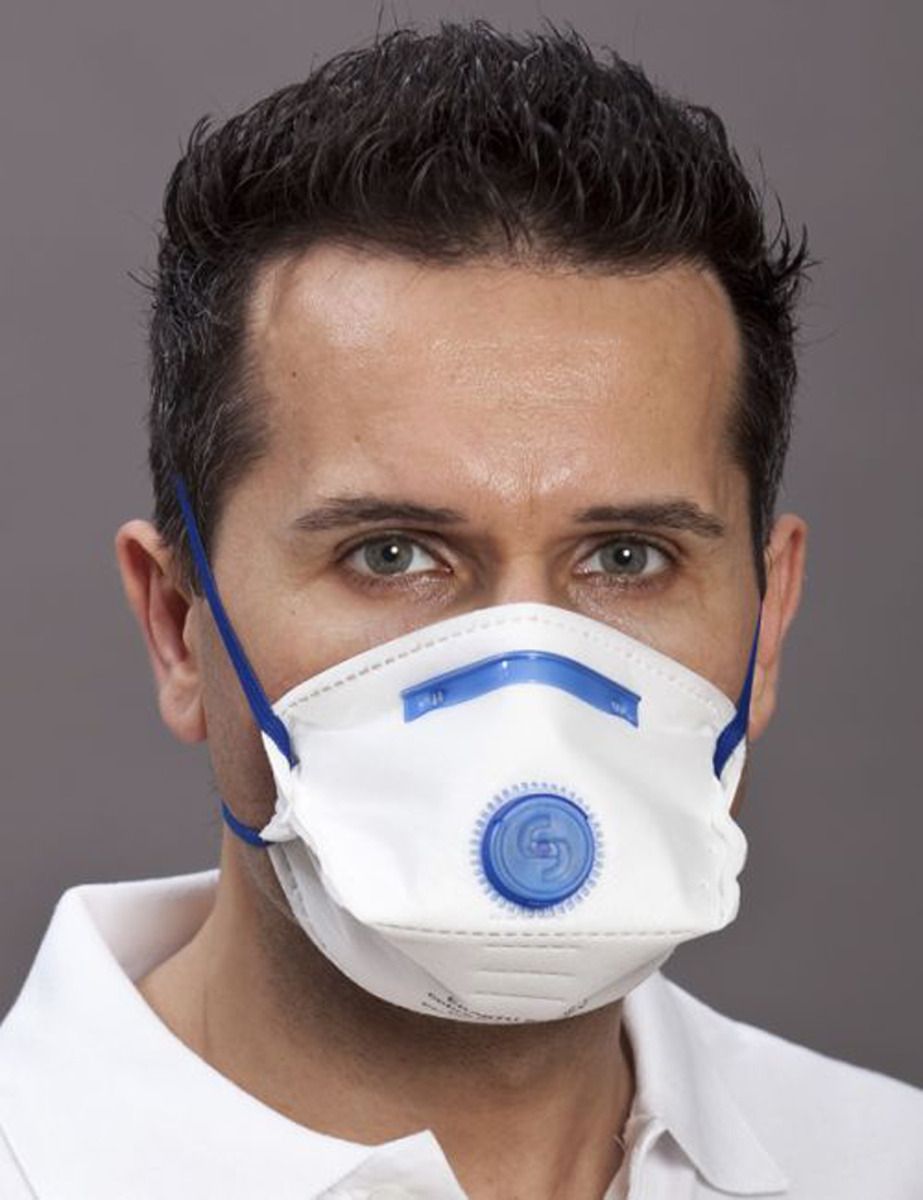 Maske Staubschutz cobra foldy FFP2/V (12er Pack)