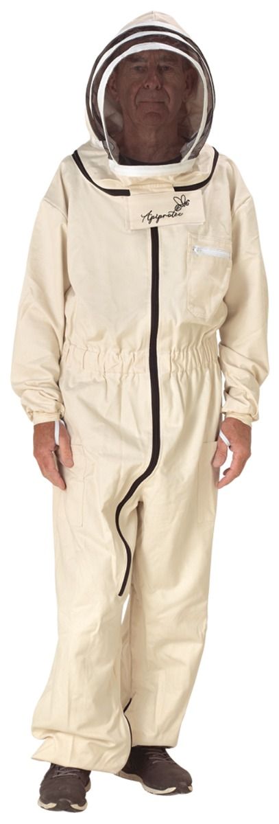Apiprotec® Imker-Overall BIO beige Gr. 2XL