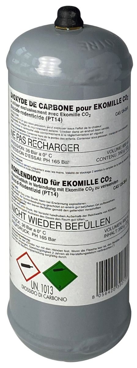 CO2-Zylinder für ekomille CO2 Station