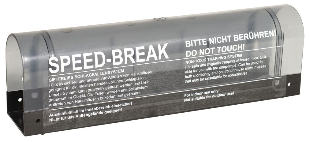 Speed-Break® Schlagfallensystem Deckel transparent