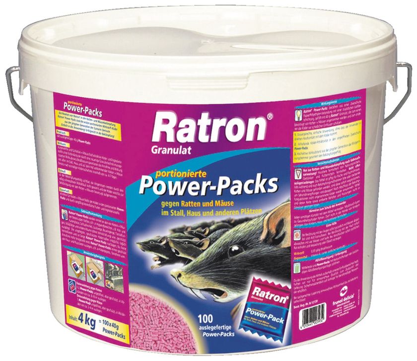 Ratron® Granulat 100 x 40 g "Power Packs"