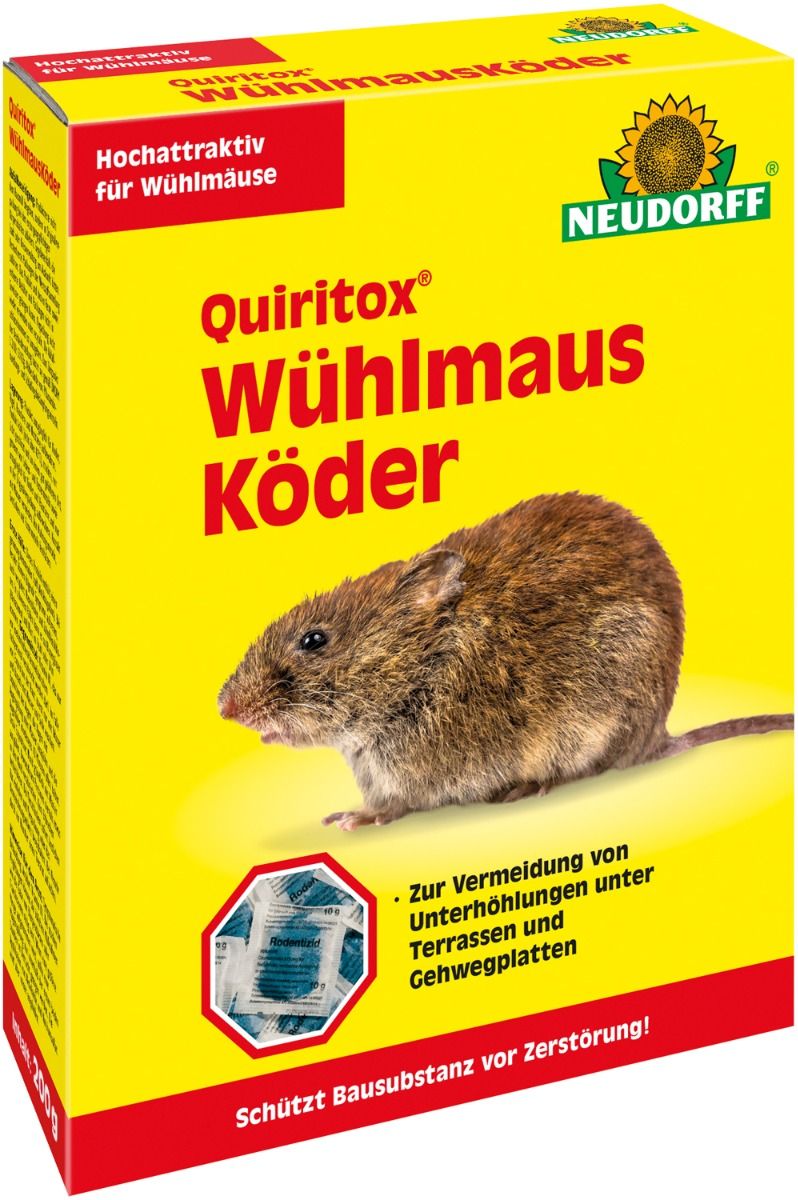 Neudorff® Quiritox® Wühlmausköder 200 g