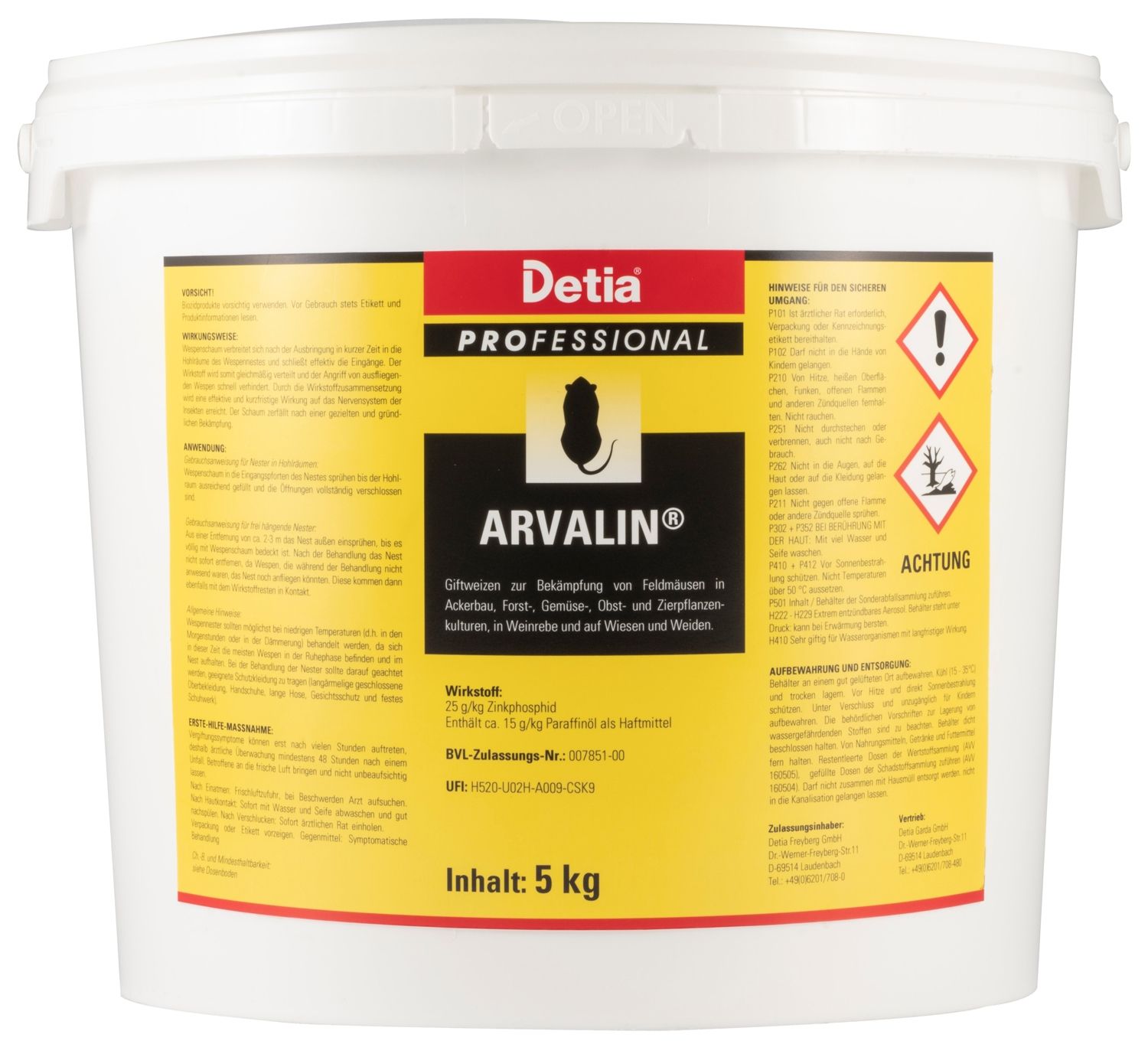 ARVALIN® Giftweizen 5  kg