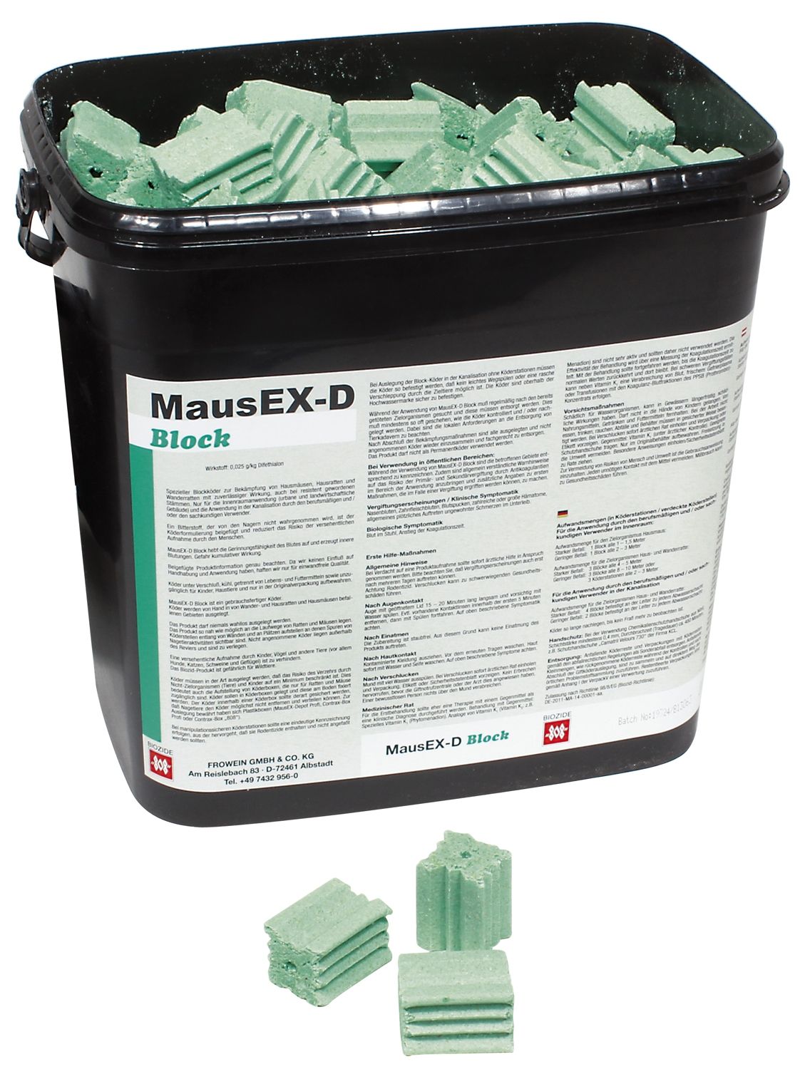 MausEX-D Block 5 kg
