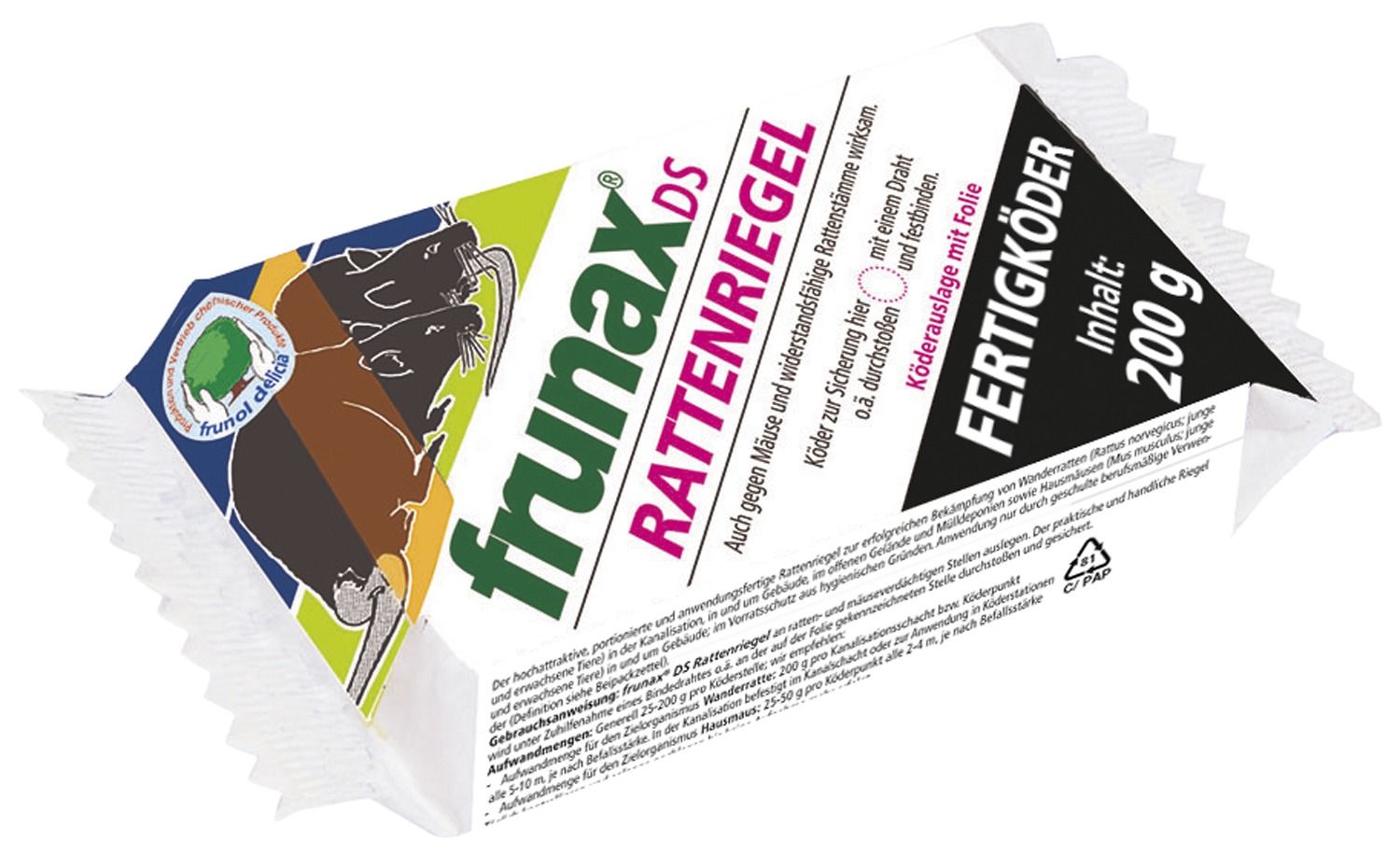 frunax® DS Rattenriegel 105 x 200 g