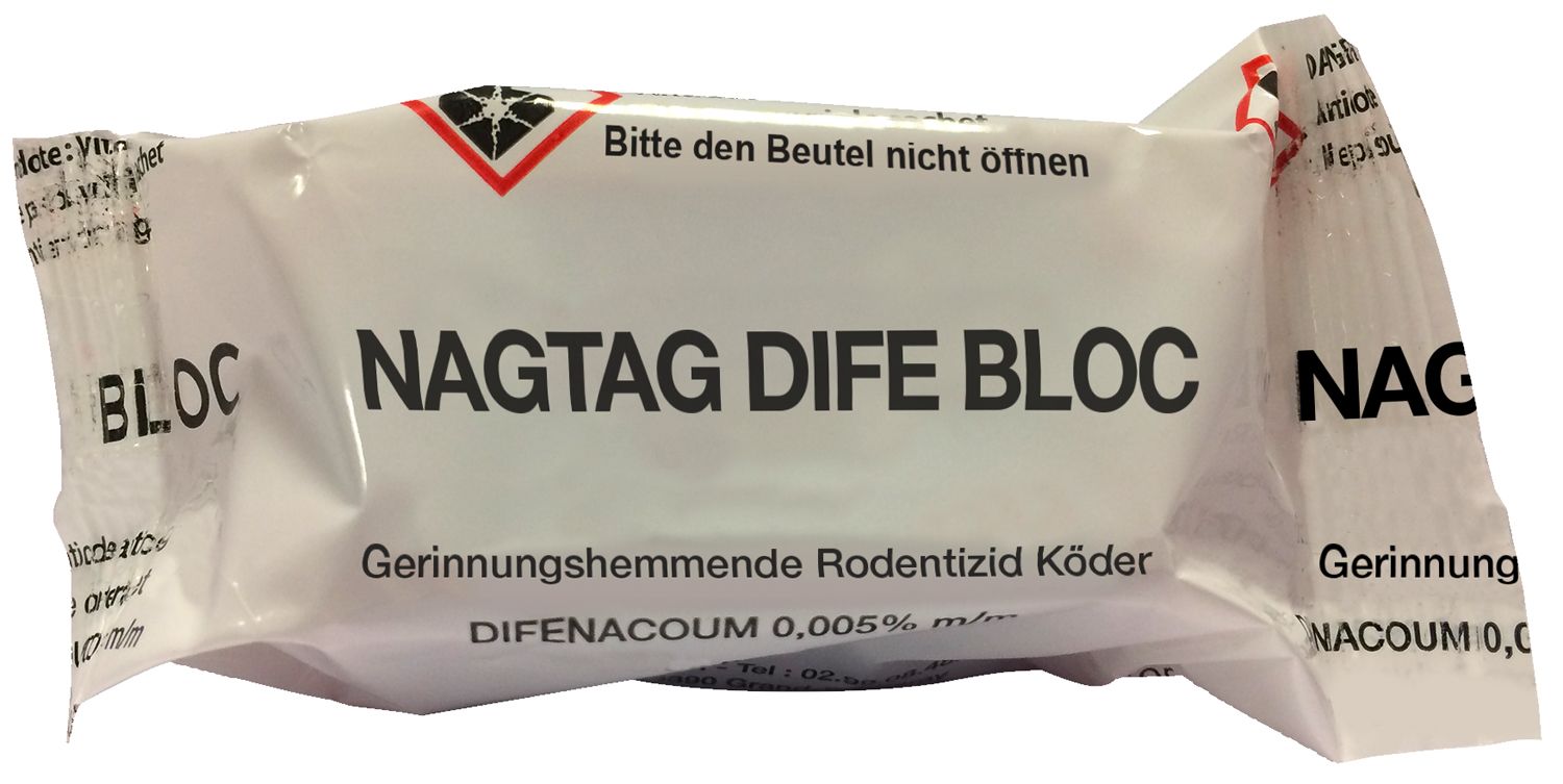 nagtag® Dife Bloc 30 g in Folie