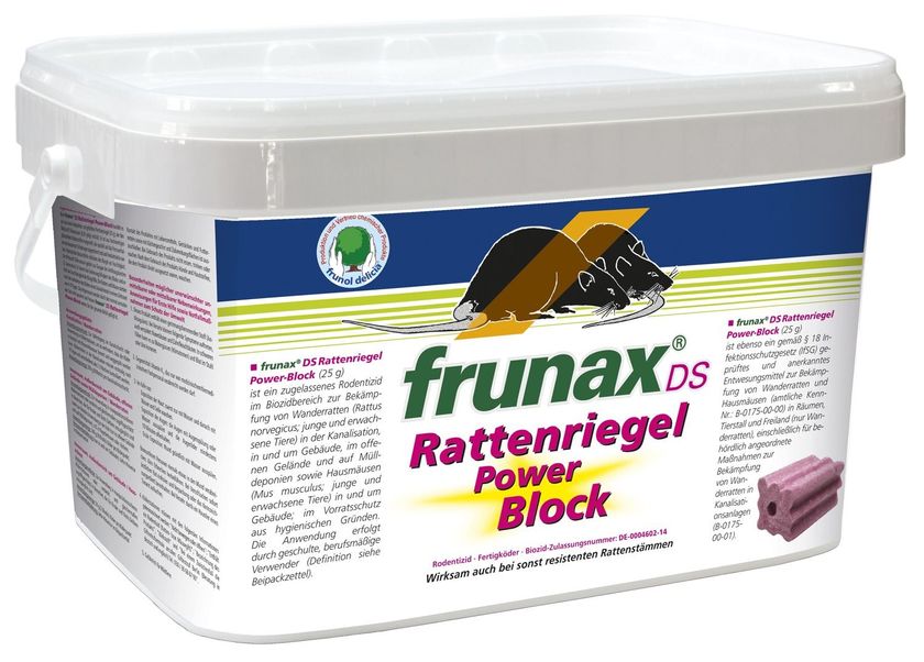 frunax® DS Rattenriegel Power Block 320 x 25 g