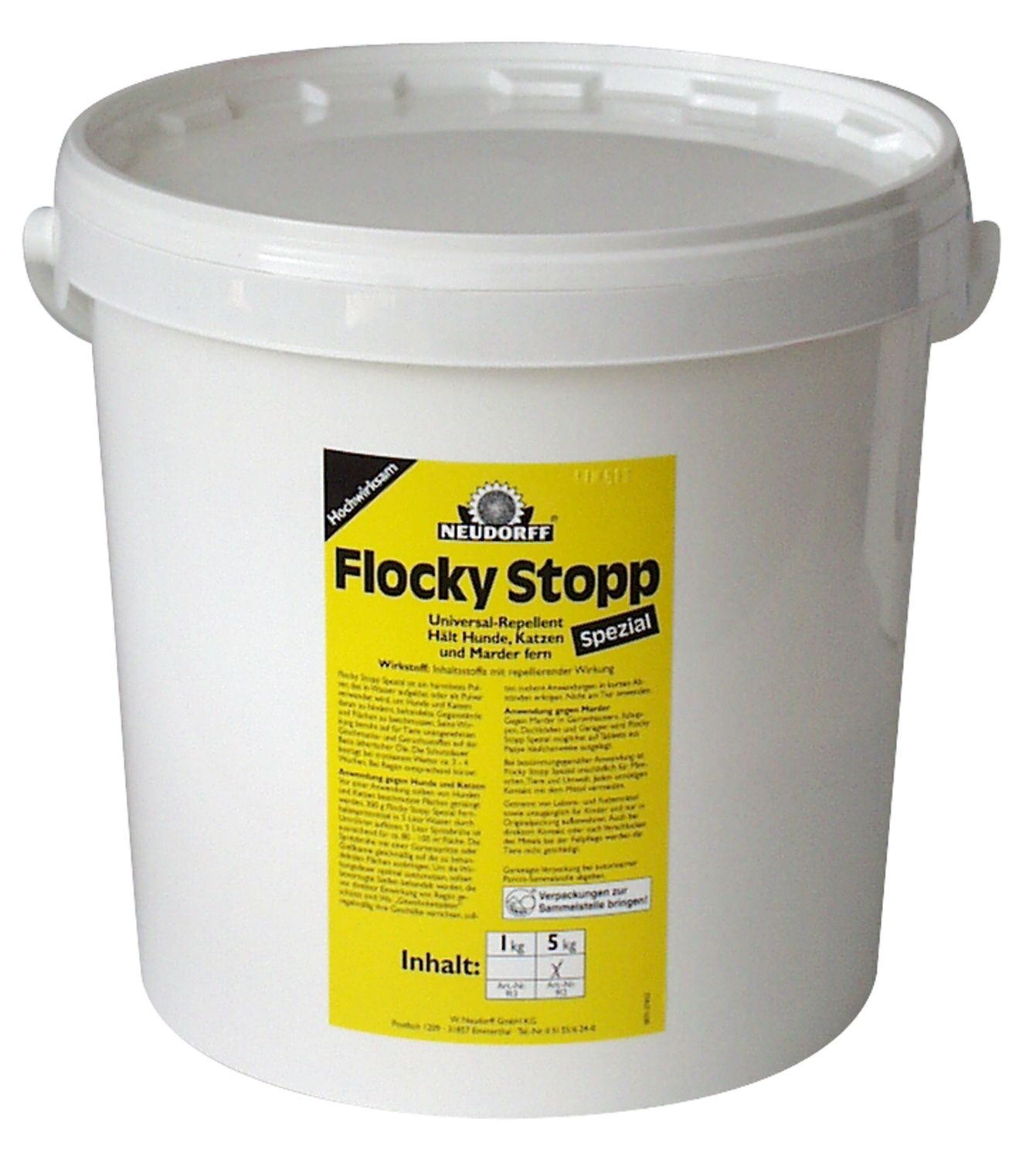 Neudorff Flocky Stopp 5 kg Eimer