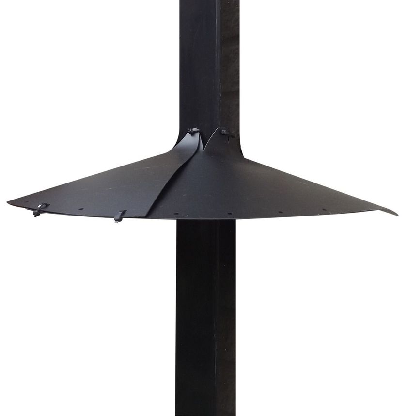 Marderabwehrschild schwarz