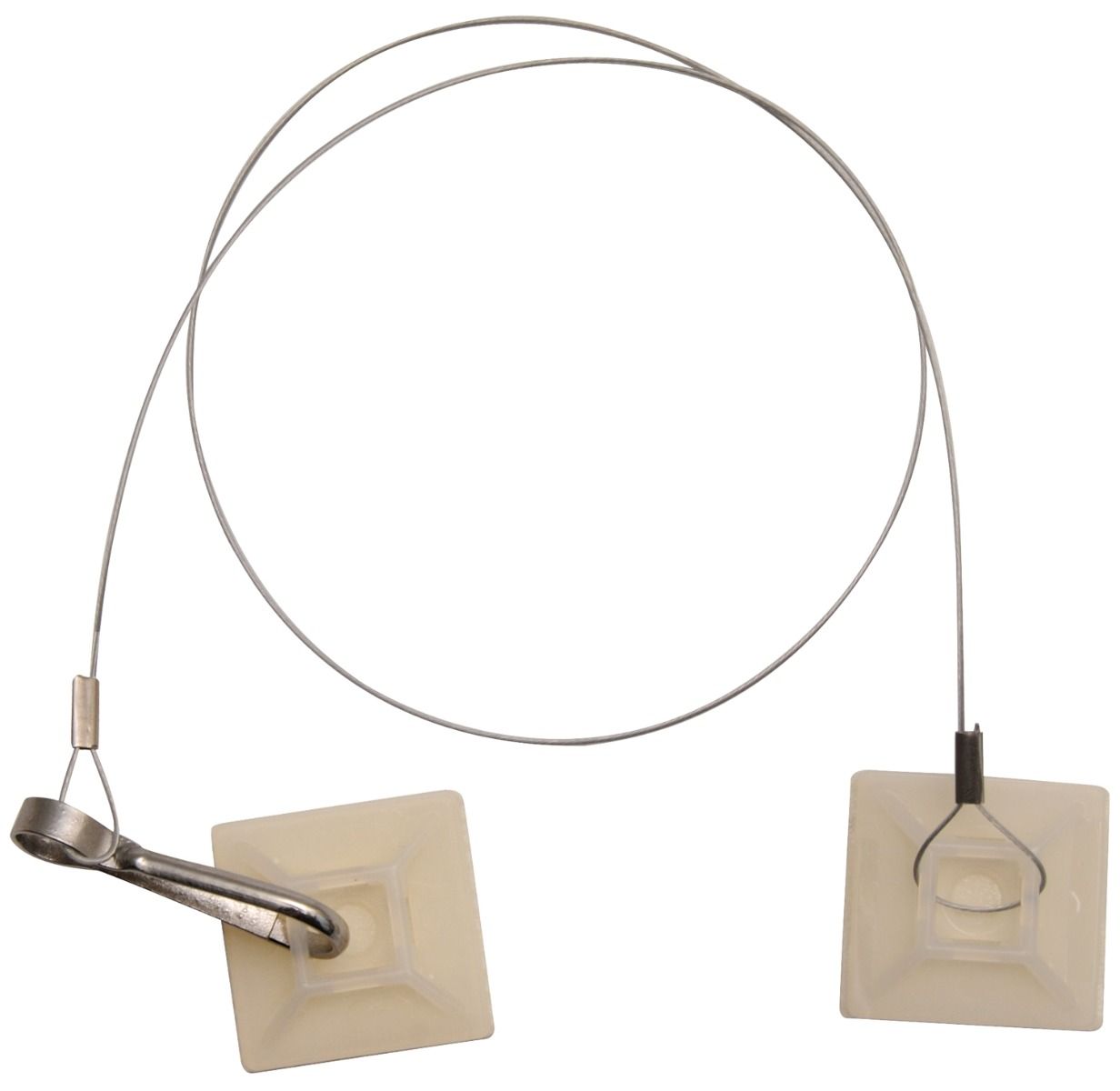 Klebeanker RTU 50 mit Haken, weiß