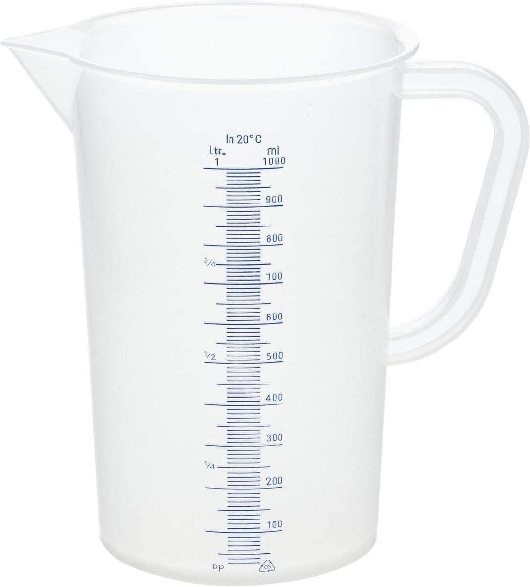 Messbecher 1 Liter mit Graduierung