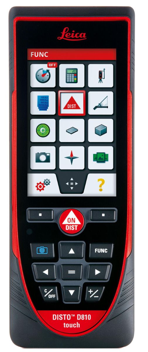 Leica DISTO™ D810 touch Laser-Distanzmessgerät