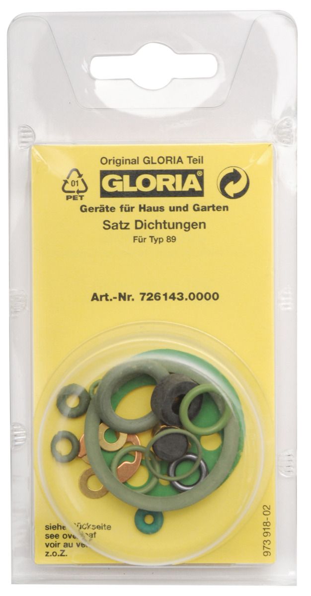 GLORIA® Dichtungssatz für  Gloria Typ 89