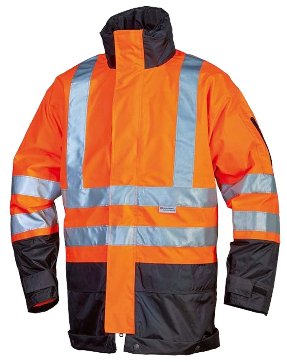 Warnschutz-Parka leuchtorange EN471 Klasse 3 Gr. XL
