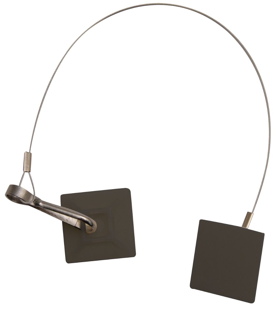 Klebeanker RTU 25 mit Haken, schwarz