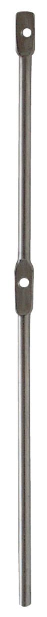 Edelstahlpin 180 mm - 2 Loch
