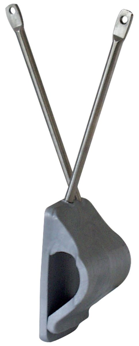birdy® Spanndrahtsystem Dachrinne 2-fach