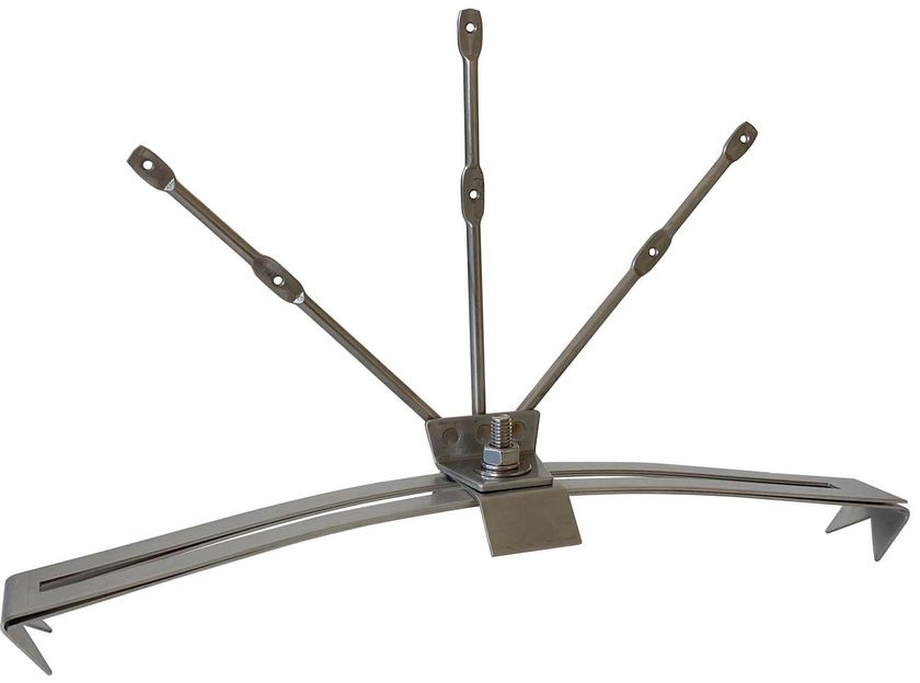 birdy® Spanndrahtsystem Dachfirst rund 3-fach