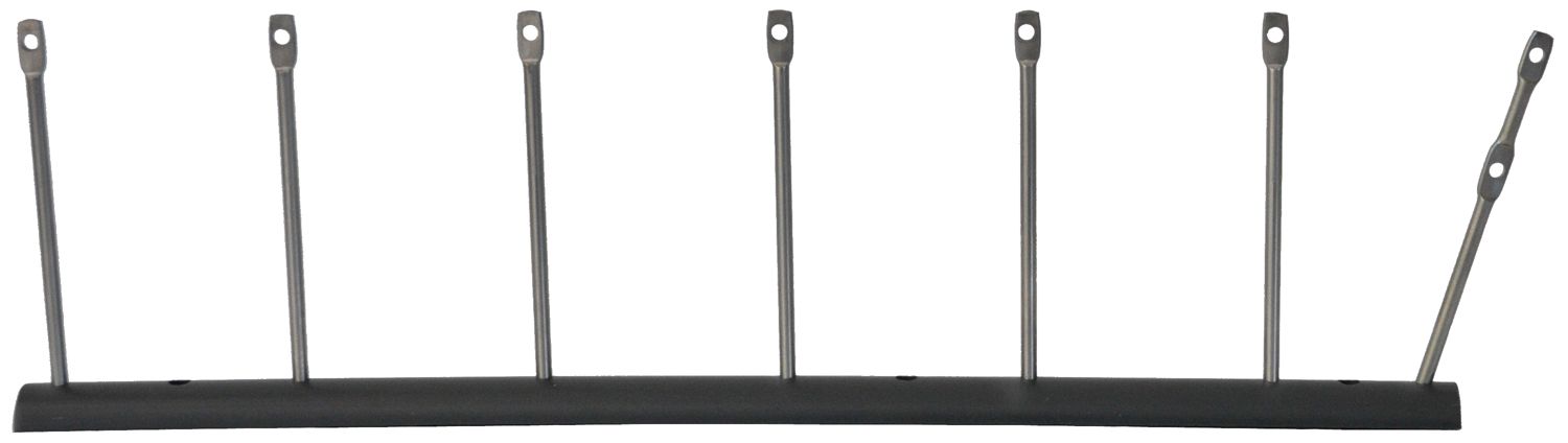 birdy® Spanndrahtelement 7-reihig auf PVC-Leiste