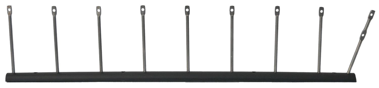 birdy® Spanndrahtelement 9-reihig auf PVC-Leiste