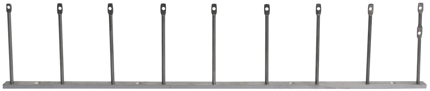 birdy® Spanndrahtelement 9-reihig auf ALU-Leiste