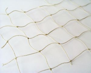 Netz steinfarben PE 50 x 50 mm