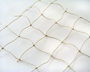 Netz steinfarben PE 50 x 50 mm
